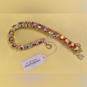 Park Lane iridescent coral impression bracelet